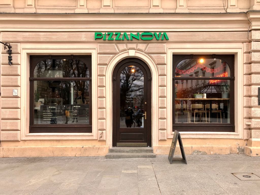 Elewacja Pizzanova, Piotrkowska 78